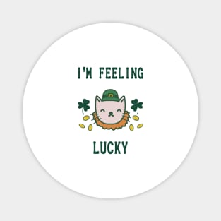 St. Patrick's Day-I Am Feeling Lucky Magnet